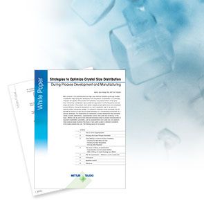 Stratégies pour la distribution de la taille des cristaux