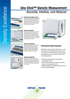 Datasheet: Density Excellence