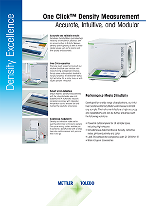 Folha de Dados: Densidade Excellence