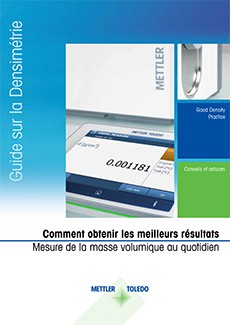 Brochure sur les bonnes pratiques de mesure de la masse volumique - Comment obtenir les meilleurs résultats de mesure de masse volumique au quotidien
