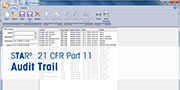 How to log and review audit trails in STARe software