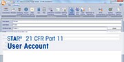 How to create unique user accounts in STARe software 