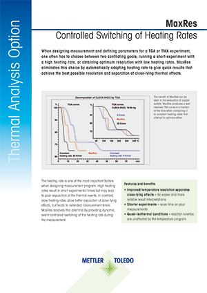 Datasheet: MaxRes