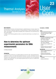 Thermal Analysis UserCom 23