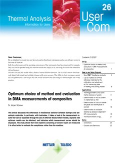 Thermal Analysis UserCom 26