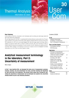 Thermal Analysis UserCom 30
