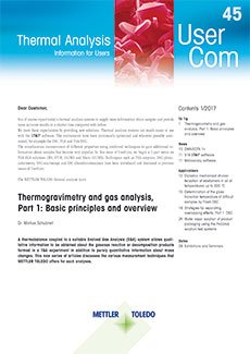 Thermal Analysis UserCom 45