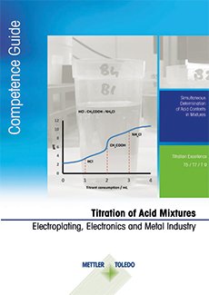 This guide covers selected applications and background information for the titration of acid mixtures.