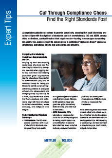Cut Through Compliance Chaos: Find the Right Standards Fast