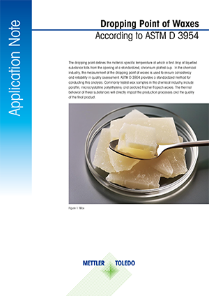 Accurate Analysis of Waxes