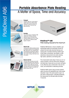 Datasheet: PlateDirect™ A96