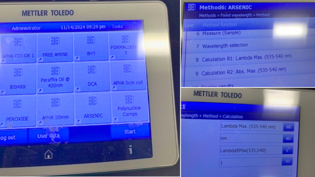 Espectrofotómetro UV/Vis de METTLER TOLEDO