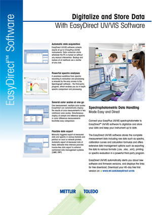 Datenblatt: EasyDirect UV/VIS