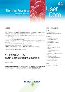 熱分析 UserCom 44（日本語版）