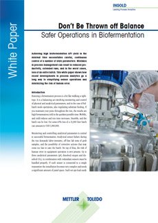 Mehr Sicherheit in Bioreaktoren