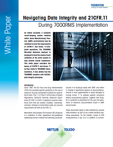 Datenintegrität und 21CFR.11