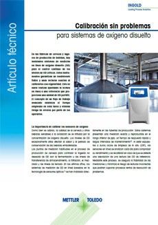 Medidor de oxígeno disuelto portátil para calibración de sensores en línea