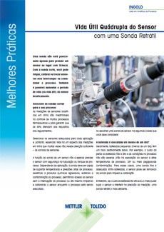 Vida útil do sensor de pH quadruplicada