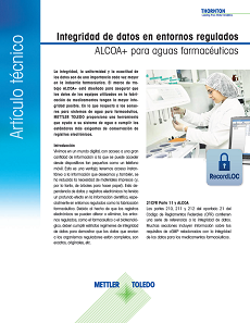 Integridad de datos en entornos regulados