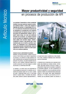 Fabricación de API