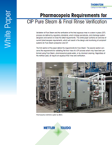 Whitepaper: Pharmakopöe-Anforderungen für CIP-Reindampf und die Überprüfung der Endspülung