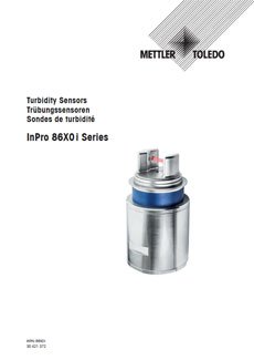 Bedienungsanleitung fur InPro 86X0 i Serie Trübungssensoren