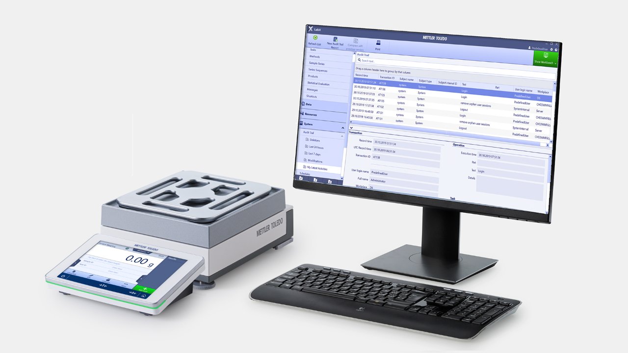 Software for Laboratory Weighing - Balances and Scales