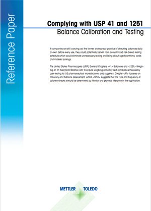 USP Guidelines for weighing in Pharmaceutical Industry USP Guidelines for weighing in Pharmaceutical Industry