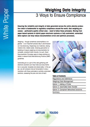 White paper om dataintegritet