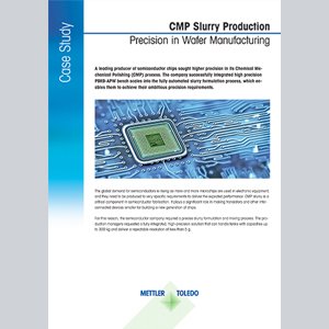 Estudio de caso: Pesaje de precisión en la producción de pasta CMP