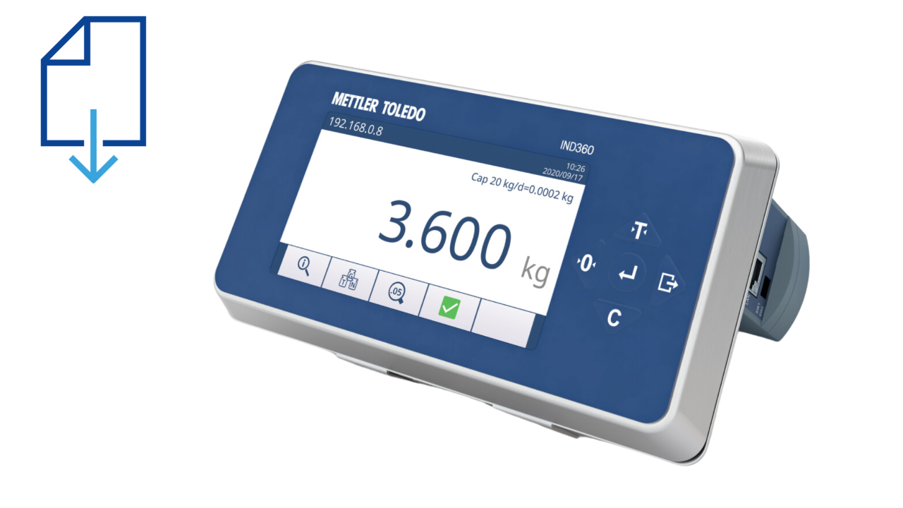 Scale Indicators - IND360 Downloads