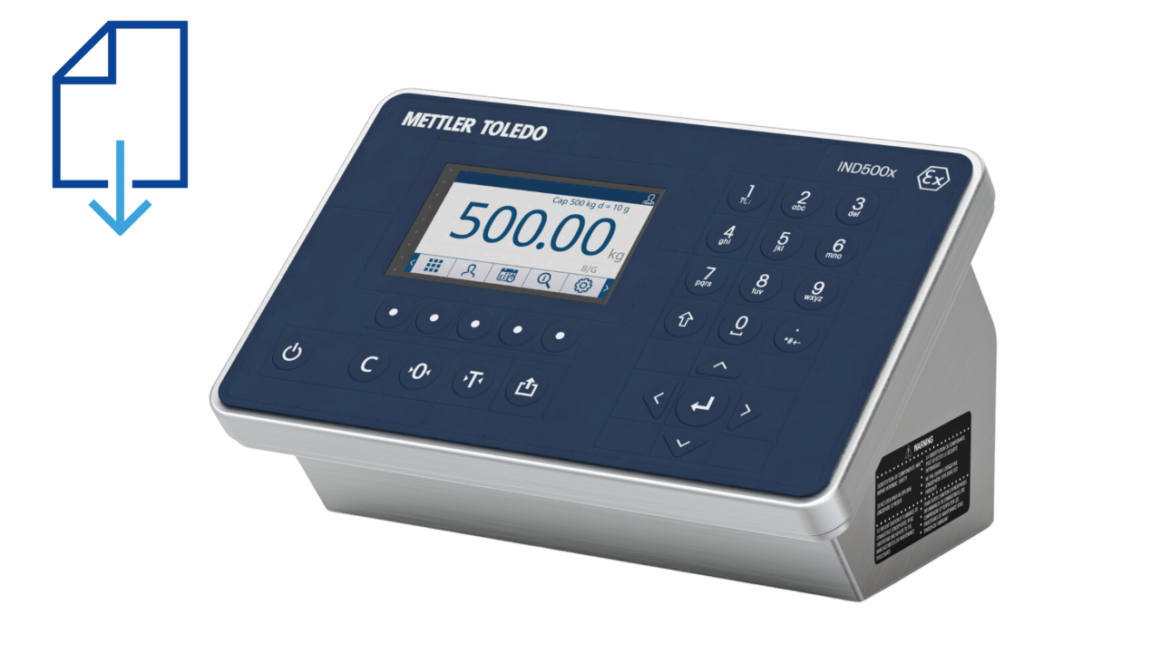 Scale Indicators - IND500x Downloads