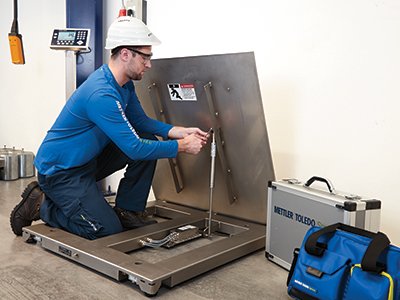Básculas de suelo de alta precisión PFK9 - Experiencia en servicio global