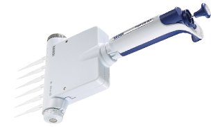 Manuelle multikanalpipetter med justerbart afstandsstykke