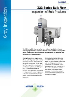 X33 Series Bulk Flow Datasheet | Free Download