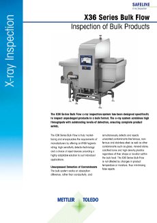 X36 Series Bulk Flow Datasheet | Free Download