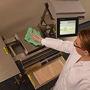 Step-Saver Hand Wrapping Station
