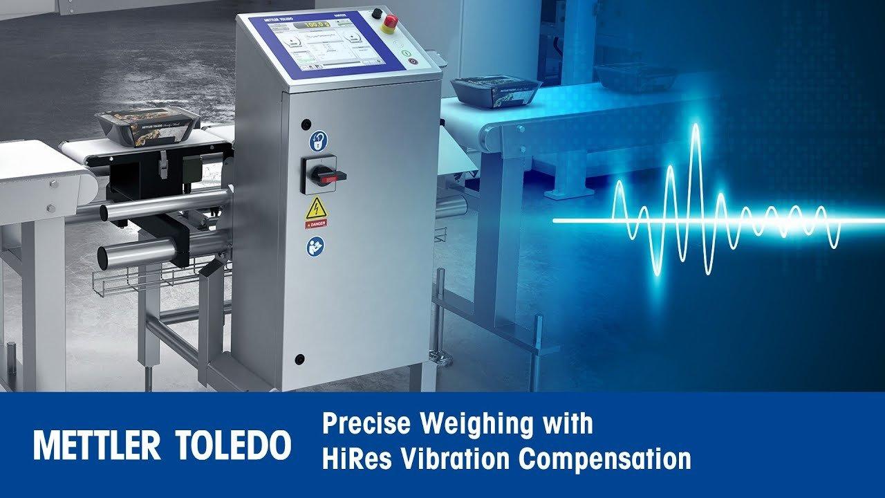HiRes Vibrationskompensation für höhere Wägegenauigkeit