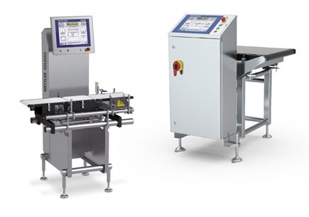 Inline checkweighers for the chemical industry