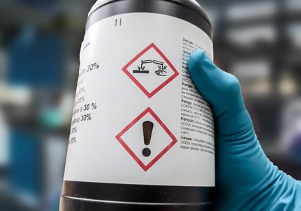 Chemical label requirements