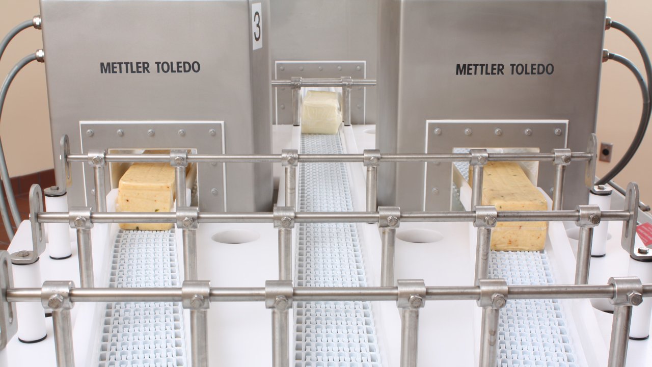 Metalldetektion für Milchprodukte
