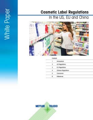 Kennzeichnungsvorschriften für Kosmetika in den USA, der EU und China.