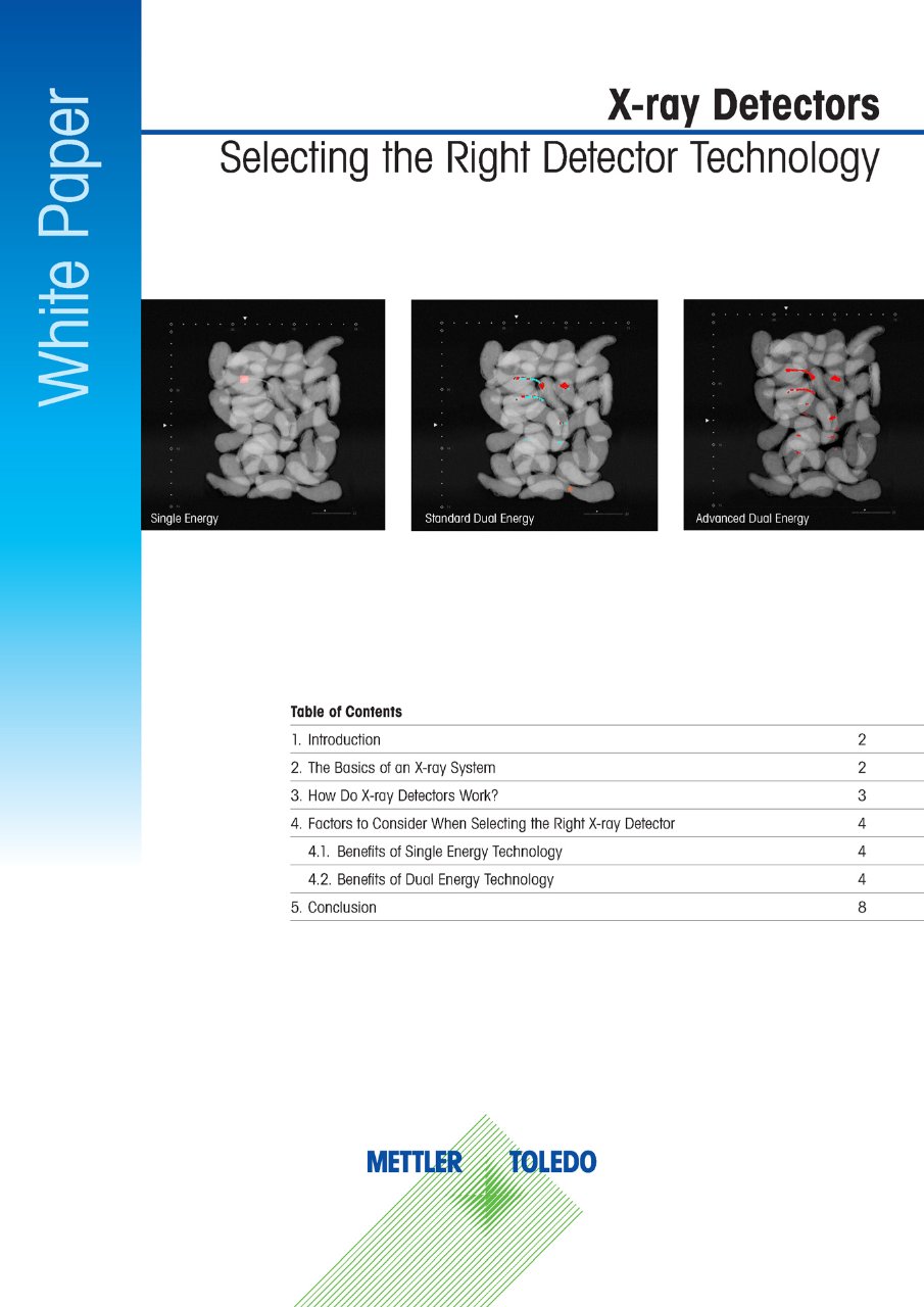 Choosing Between Single and Dual Energy X-ray Systems | PDF Download