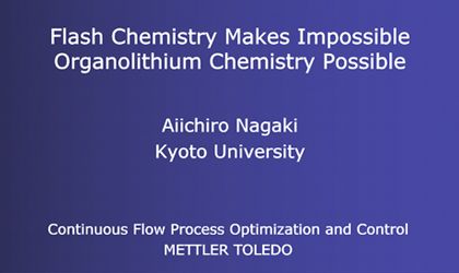 La chimie flash rend possible l'impossible chimie des organolithes